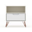 Table de chevet 1 tiroir Mid-Century Rockefeller-282884619