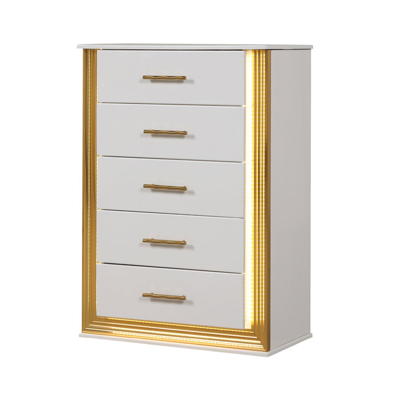 Gilta 36'' W 5 - Drawer Chest