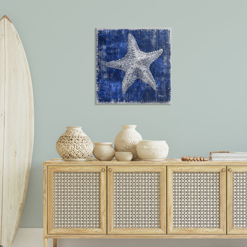  «Rustic Indigo Starfish» par Paul Brent, H 30 po x l 30 po