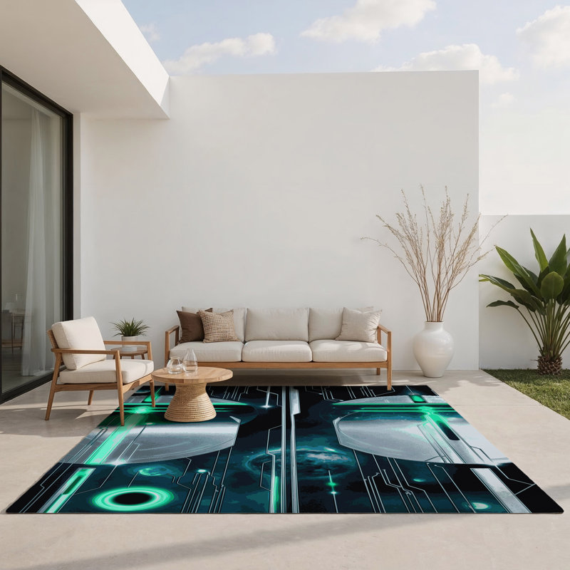Tapis intérieur et extérieur Zenith, Rectangulaire 8 pi x 10 pi