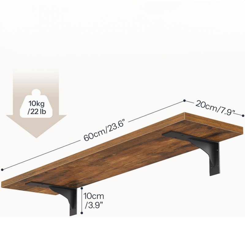 Wood Floating Shelf