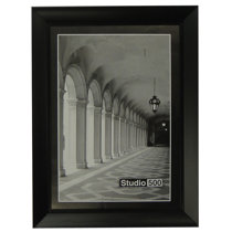 Craig Frames Stratton, 4x10 Picture Frame, Aged Pewter