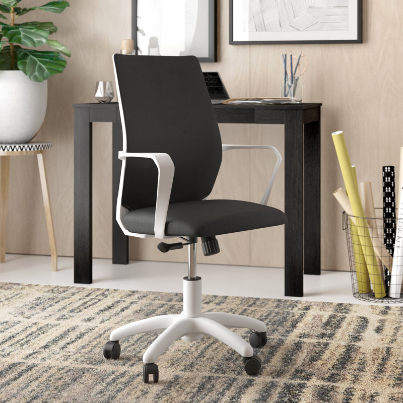 Dunnam Polyester Blend Office Chair, Black