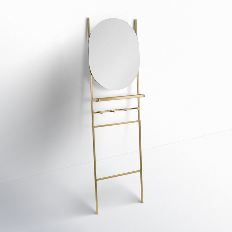 Miroir de salle de bain Vesey, Or