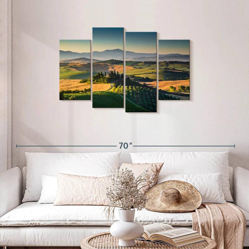 Lynelle, Toscane, Collines et Vallées, H 27 po x l 43 po