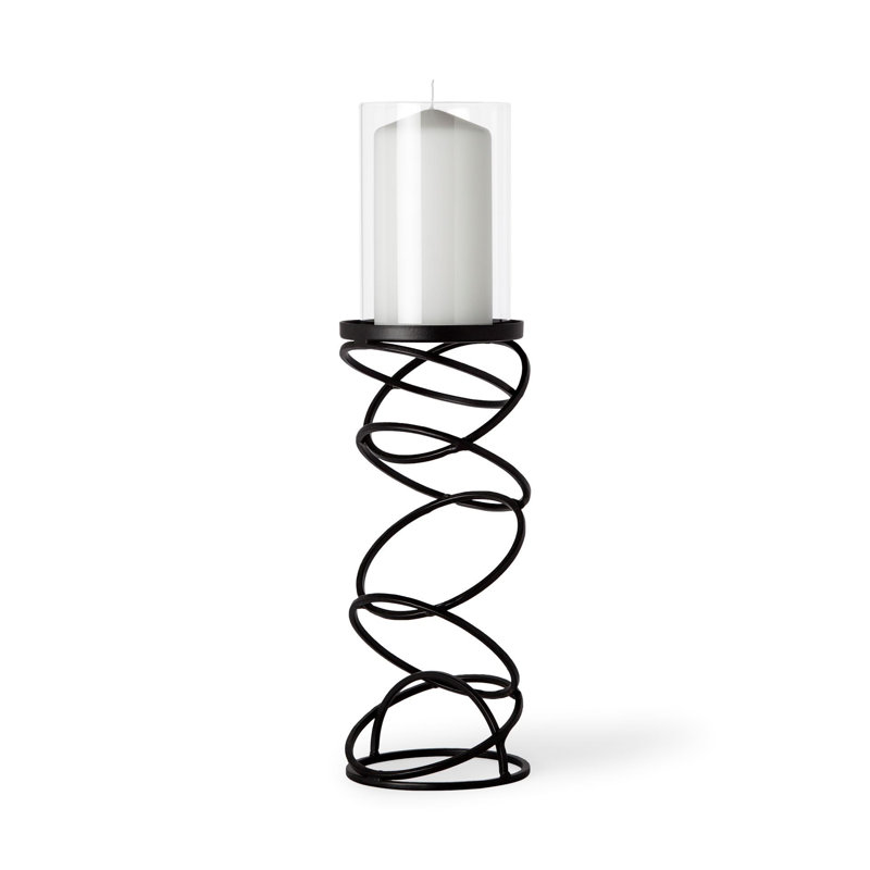 Bougeoir de table, H 17,25 po x l 4,75 po x P 4,75 po