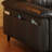 Black Genuine Leather Modular Sofa cushion couch