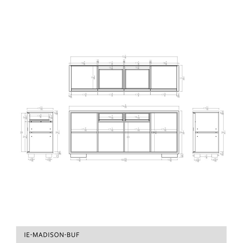 IE Series Madison Buffet