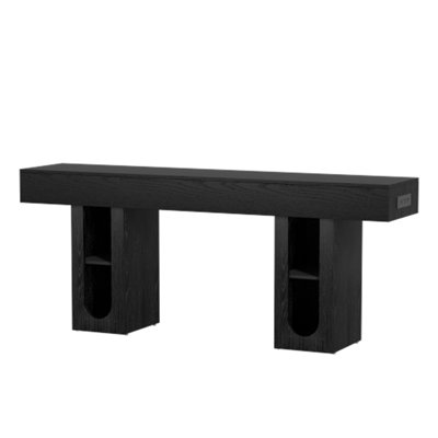 Andria with Storage Shelves