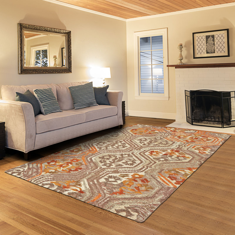 Performance Geometric Indoor Rug, Rectangle 8'6" x 11'6"