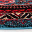 Tapis oriental turquoise / rouge Emereigh-270044529