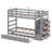 Bunk Bed With Trundle And Staircase-2013641959