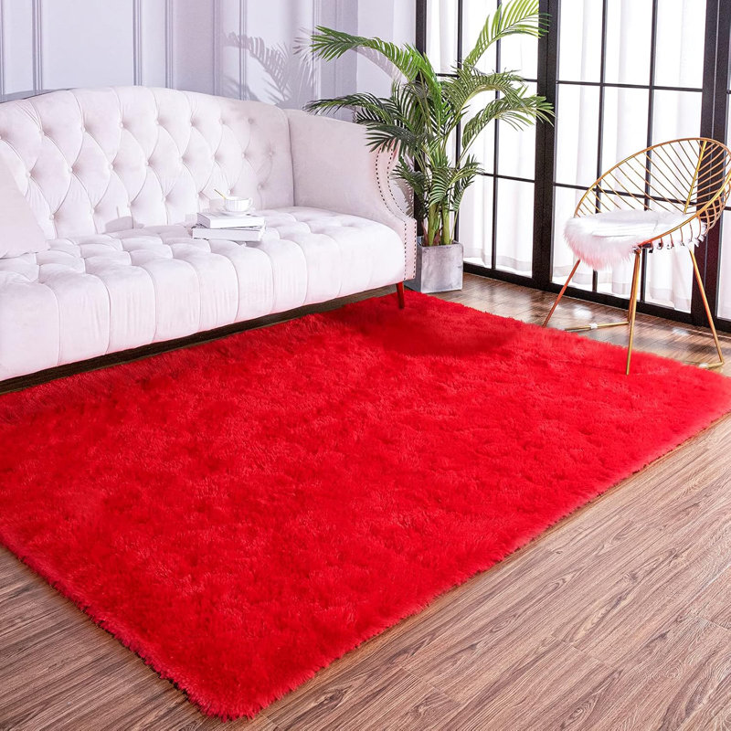 Long-haired Indoor Area Rugs, Rectangle 183 x 275 cm