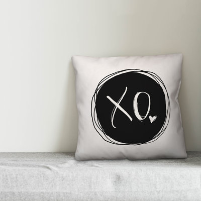XO XO Throw Pillow