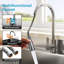 Évier utilitaire autoportant en acier inoxydable de 99 cm (39 po) de largeur avec robinet et tablette de rangement