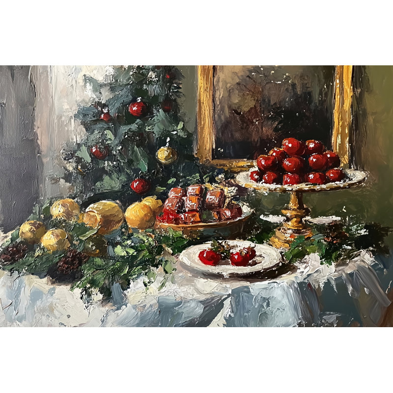 Holiday Table II by Melissa Wang - Wrapped Canvas Print, 51 cm H x 76 cm W