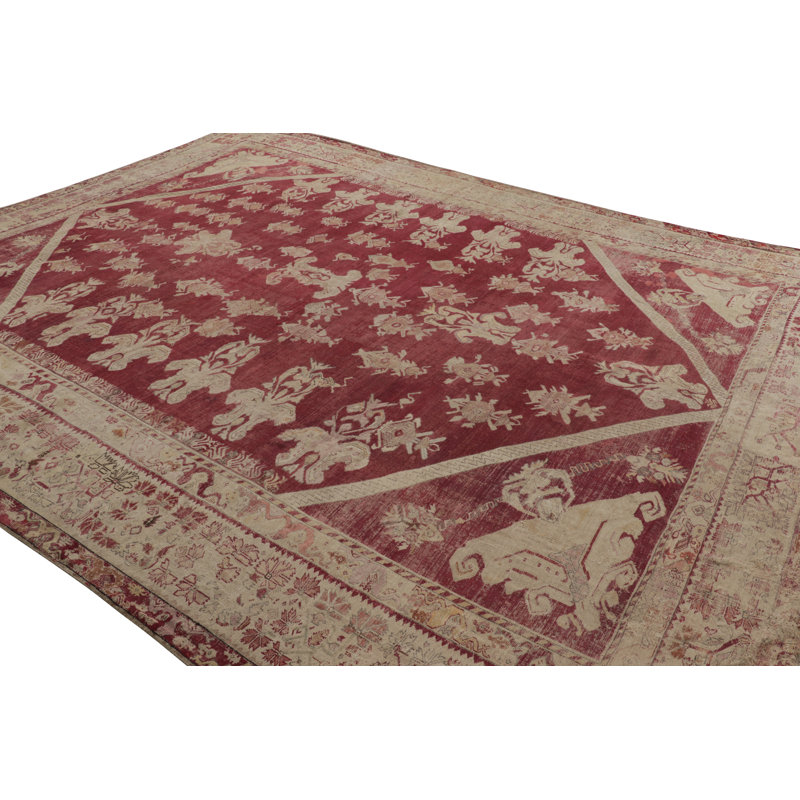 Antique One-of-a-Kind 15’6X19’9 Hand Knotted Area Rug