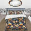 Motif botanique cosmique II - ensemble de housse de couette floral - microfibre de polyester-1757828380