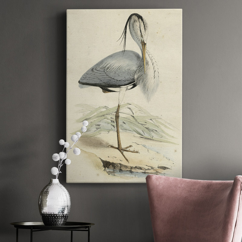 - Peinture sur toile tendue, H 27 po x l 16 po x P 1 po