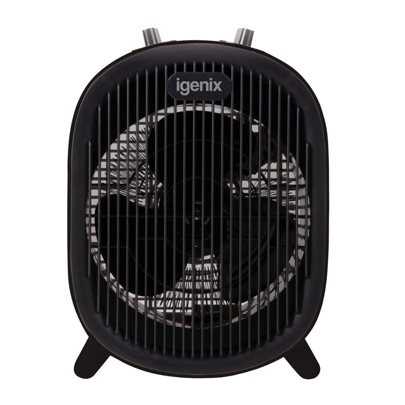 Igenix 2000W Upright Fan Heater Black