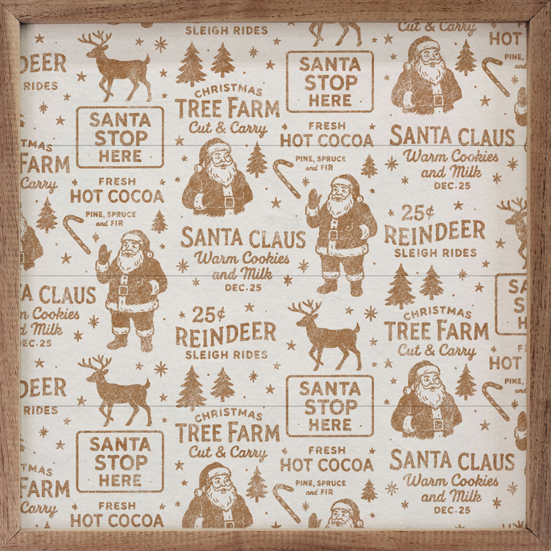 Motif de Noël blanc, Doré