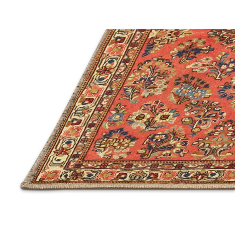 Oriental Indoor Rug, Rectangle 4' x 6'