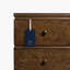 Commode de chambre 9 tiroirs Burl Oak-122481488