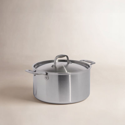 8qt Stainless Steel Stockpot with Lid