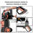 2026New Pressure Washer 2100Psi With Adj-8-Level Touch Screen,2Gpm, 34" Tall Power Washer, 4 Quick Connect Nozzles, Inlet Hose&Filter&500Mlfoam Cannon For Cars/Fences/Driveways,Red-126561276