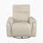 Laurent 35" Modern & Contemporary Swivel Glider Top Grain Leather Match Reclining Chair with 360-Degree Swivel & Gentle Gliding Motion-1661016538
