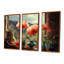 Dahmen - ensemble d'art mural coquelicot-108462241-108462247