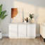 Gaurik Solid Wood Pine Sideboard Storage Cabinet Shelf Cupboard-111794785