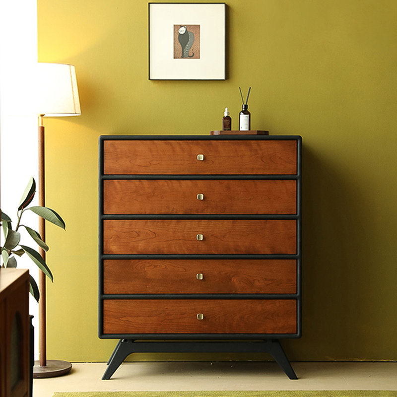 Commode 5 tiroirs Mid-Century