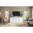 72" W Large Farmhouse Sideboard Buffet Cabinet With Barn Doors and Adjustable Shelves-1873936690