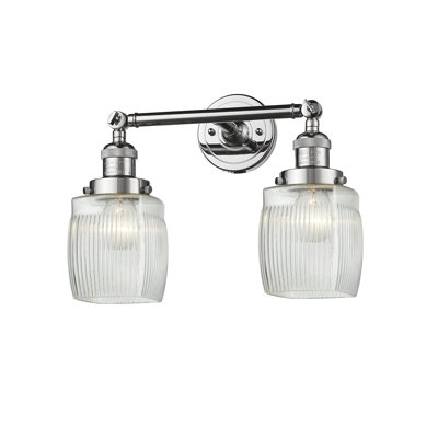 Éclairage pour salle de bain à intensité variable 2 lumières Mireya