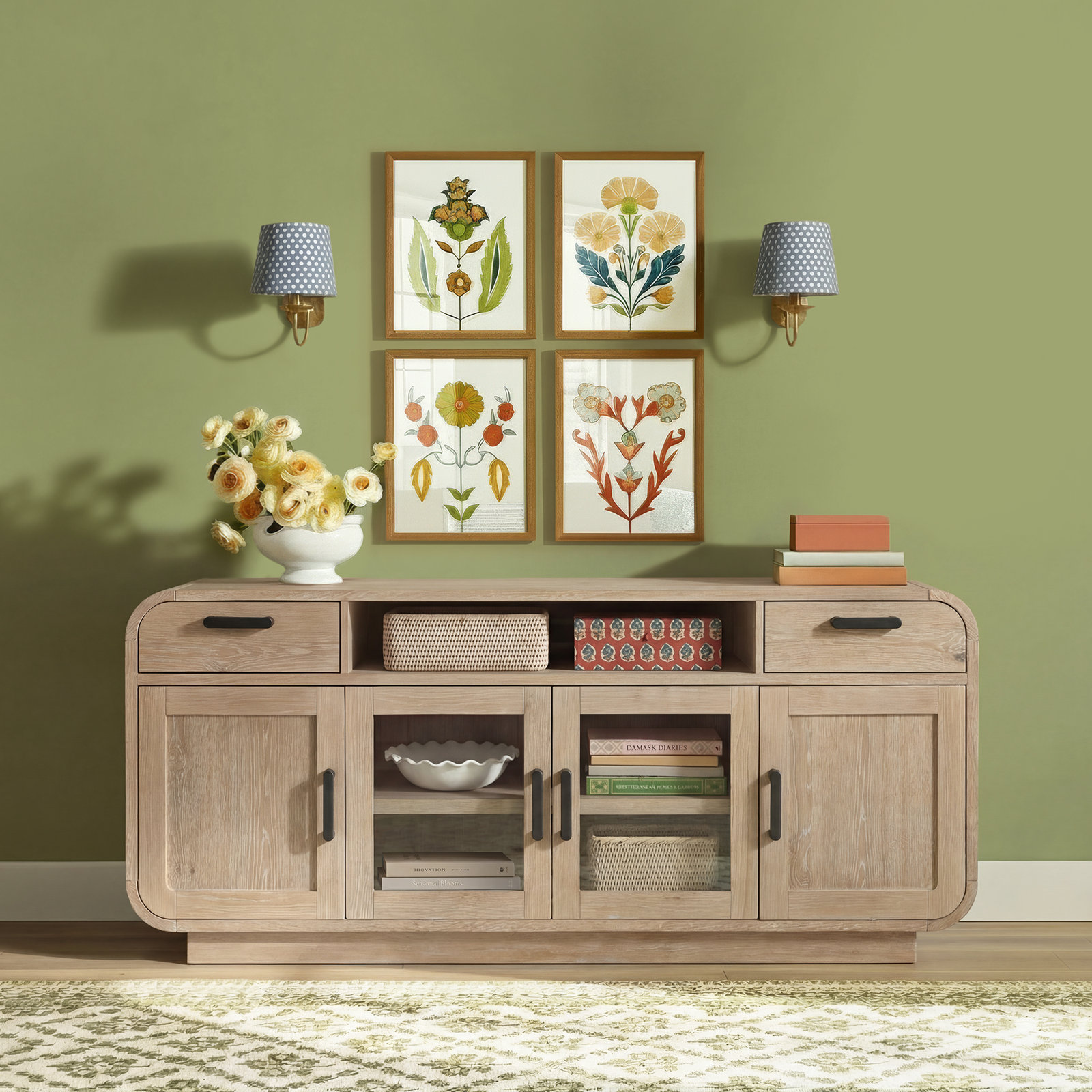 Harbour 74" Media Console