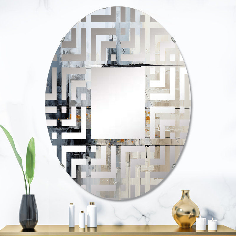 Oval Mirror, 24" W x 36" H