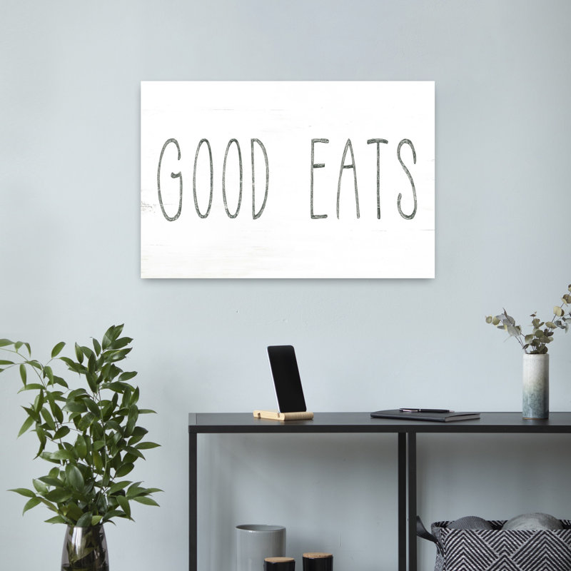 «Good Eats», art contemporain abstrait, H 24 po x l 16 po