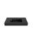 36-inch Matte Black Integrated Engineered Quartz Bathroom Sink Basin With Overflow
