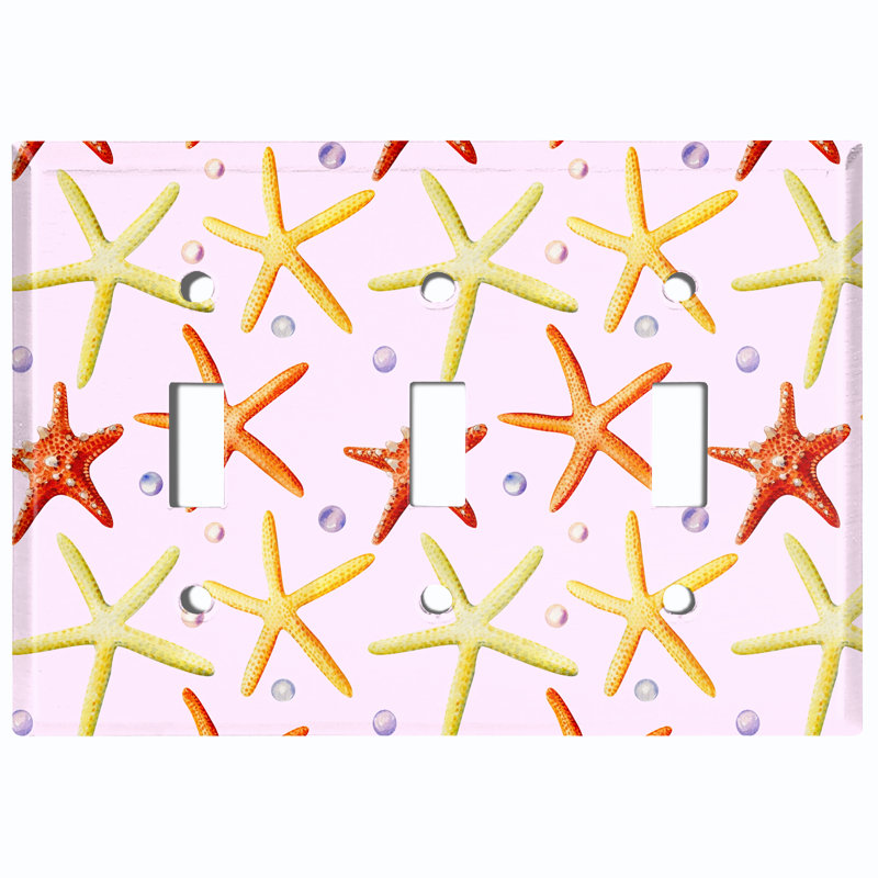 Plaque murale à 3 lumières Starfish