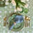  Round Tablecloth - Green and white Floral Eden-108347034