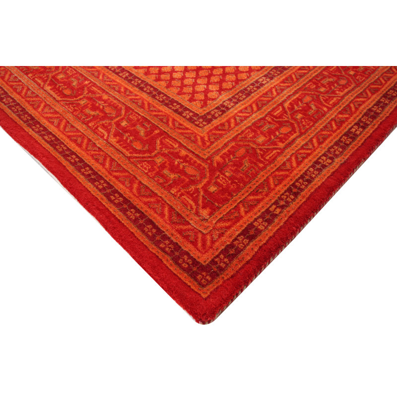 Indo Oriental Area Rug, Rectangle 6' x 8'11"