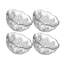 Dublin Crystal Dessert Bowls 3.5oz Set