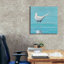 Egret II - peinture sur toile tendue-1352383363