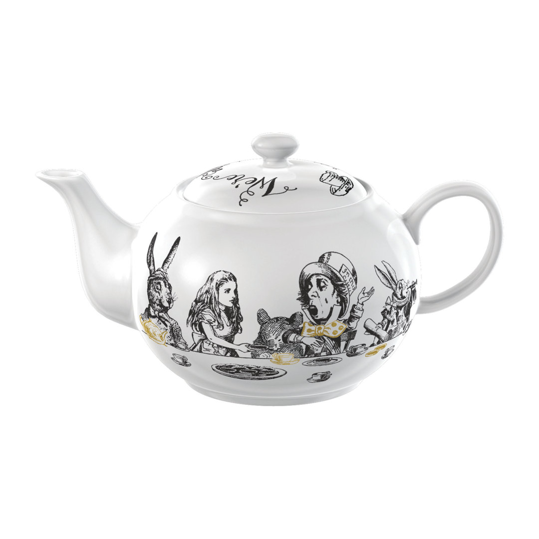 B&Q - Victoria And Albert Alice In Wonderland Mini Teapot - Image 2