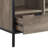 Rustic Oak Finish TV Stand