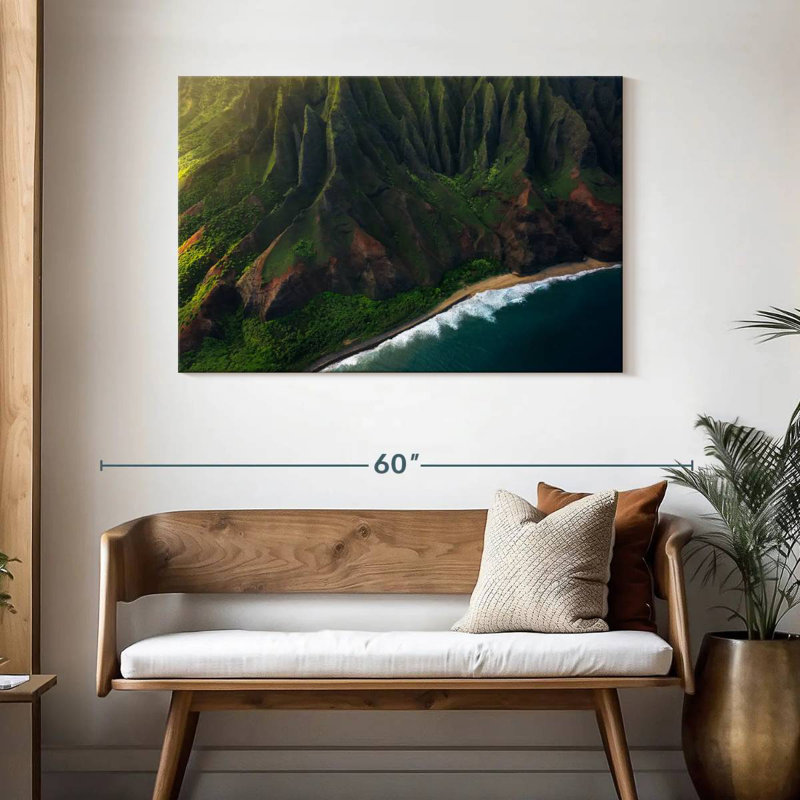 Gillard Kauai Na Pali Coast, H 30 po x l 45 po