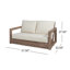 Donnie 2 Piece Seating Group with Cushions