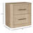 Hedrick 2 Drawer Nightstand