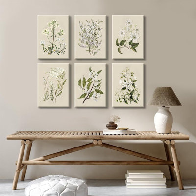 6 Piece Wrapped Canvas Print